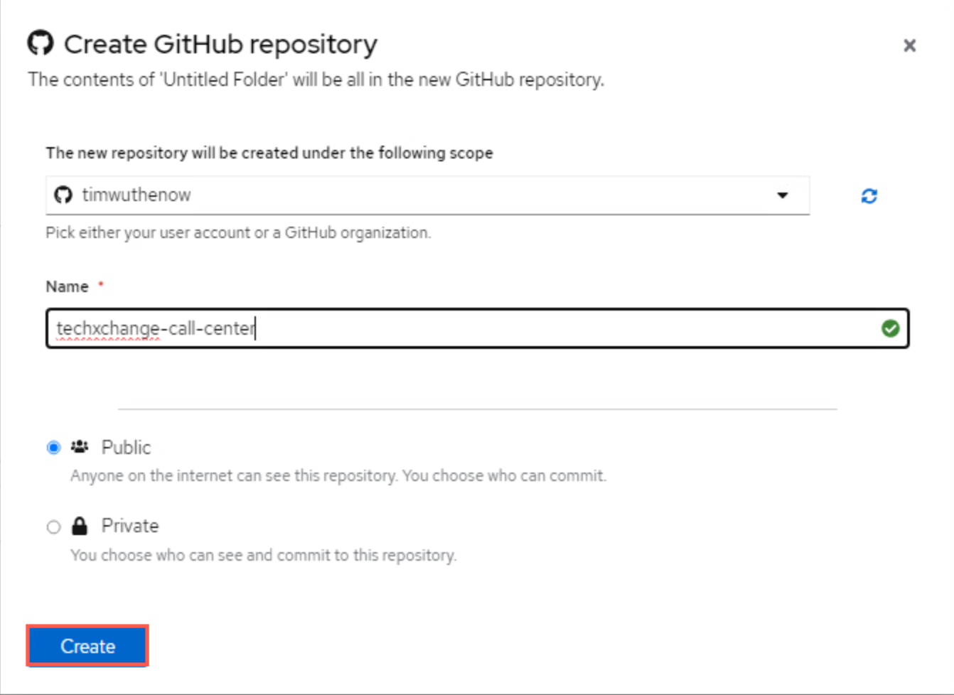 Git Create Repository