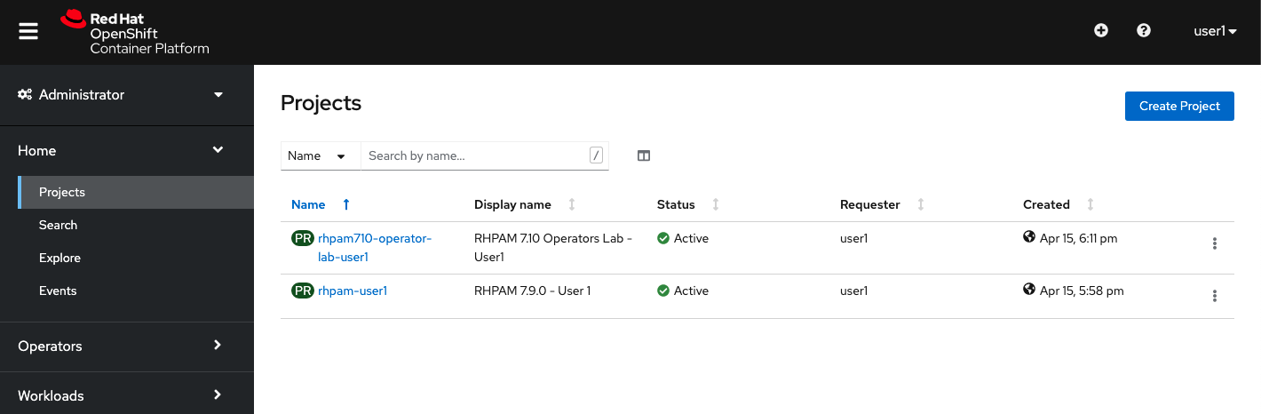 OpenShift Homepage